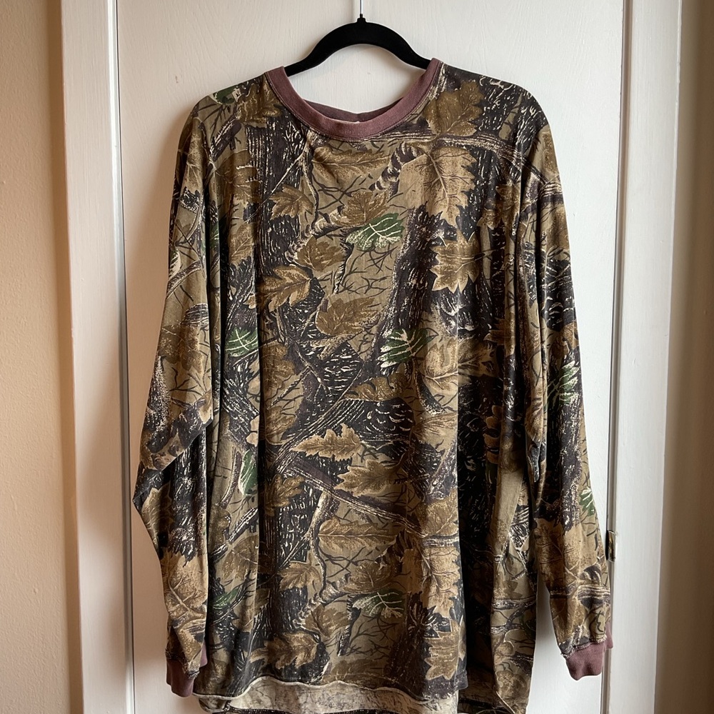 Camouflage Long Sleeve Shirt